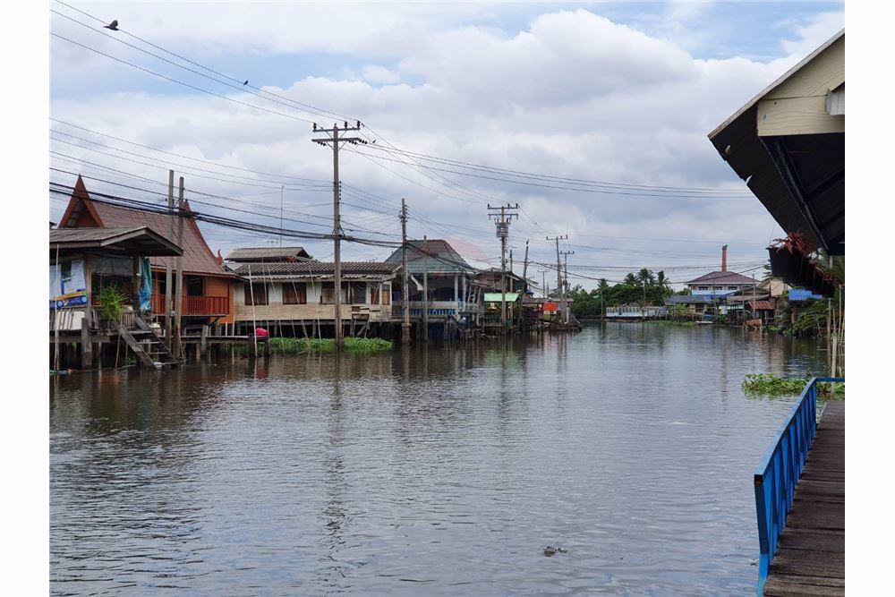 ขายที่ดิน2ไร่-64ตรว-ติดคลองบางกอกน้อย-15900000-บาท-ต่อรองราคาได้-ยังไม่ได้ถม-วิวดี-คลองสะอาด