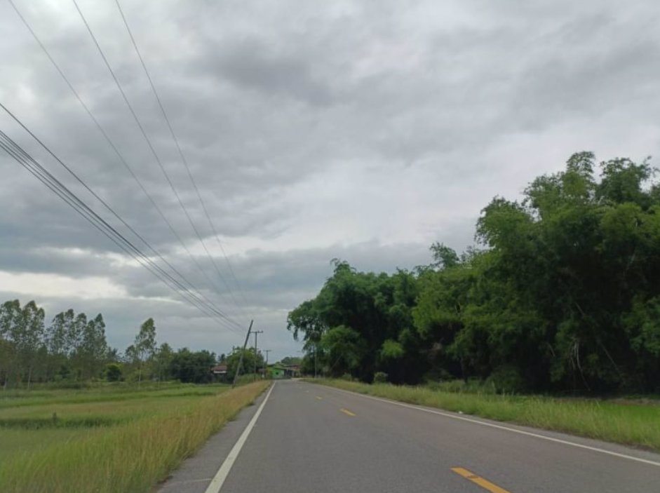 ขายที่นาติดลำห้วยสาธารณะประโยชน์-7ไร่-ติดถนนลาดยาง-มีน้ำไฟฟ้า