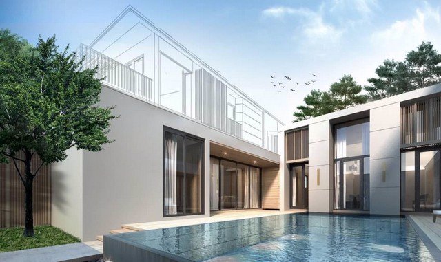 รหัสc3188-ขายบ้านเดี่ยว-2ชั้น-บ้านตกแต่งสวยพร้อมสระว่ายน้ำส่วนตัว-ถนนสุขุมวิท-ใกล้bts-บางจาก