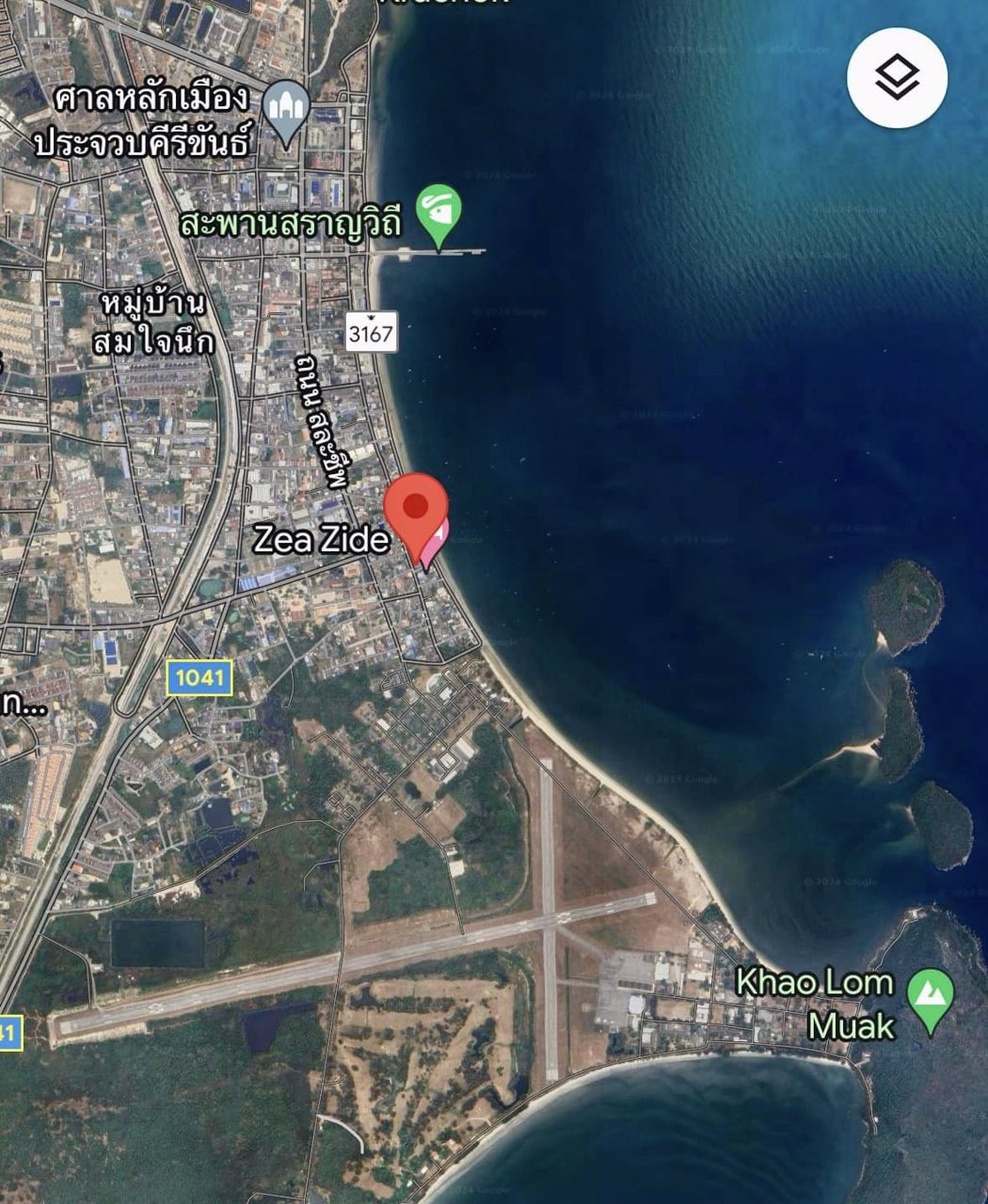 ขาย-ตึกแถว-3-ชั้น-3-คูหา-ทะเล-อ่าวประจวบ