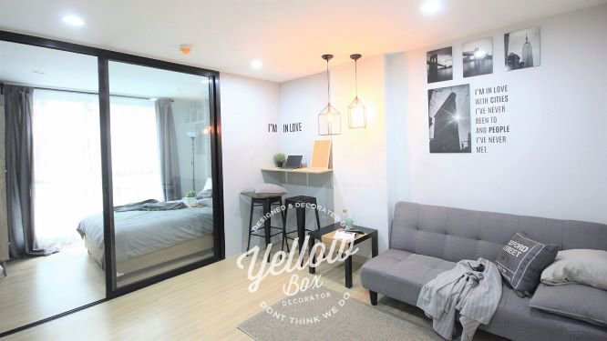 ให้เช่าคอนโด-พร้อมอยู่-เดอะนิชไอดี-ลาดพร้าว130-ห้องแต่งใหม่เฟอร์ครบ-แอร์2ตัว-สวยกว่าห้องตัวอย่าง