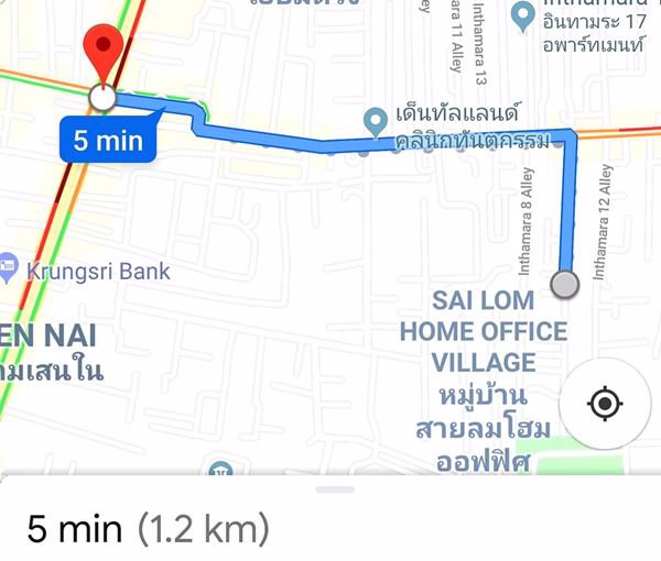 ให้เช่าถูก-ที่ดินเปล่า-59-ตารางวา-ซอยอินทามระ-10-เพียง-18000-บาท-เดือน-ใกล้สี่แยกสะพานควายเพียง-12