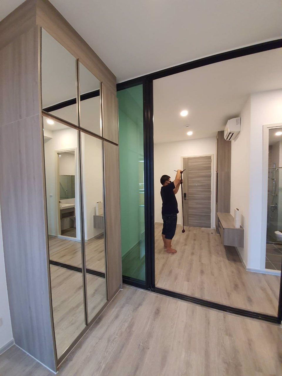 ขายคอนโด-ใกล้รถไฟฟ้า-ไนท์บริดจ์-คอลลาจ-รามคำแหง-พร้อมเข้าอยู่-🎗️-ห้องใหม่-build-in-1-ห้องนอน