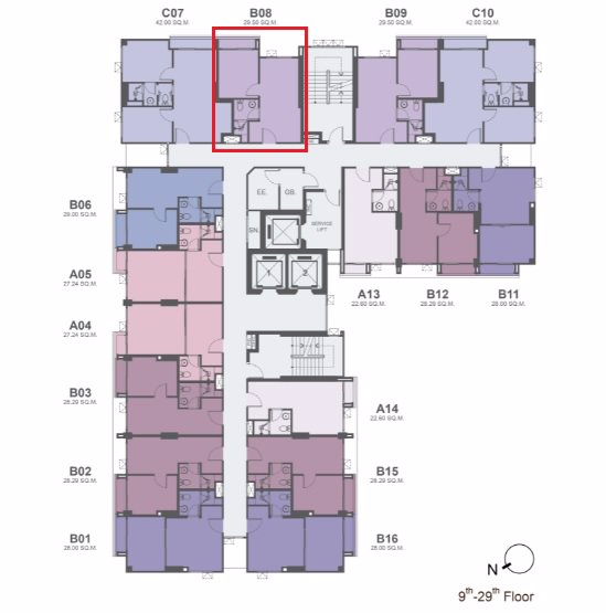 ขายคอนโด-rhythm-asoke-2-for-sell-24-floor-ชั้น-24-