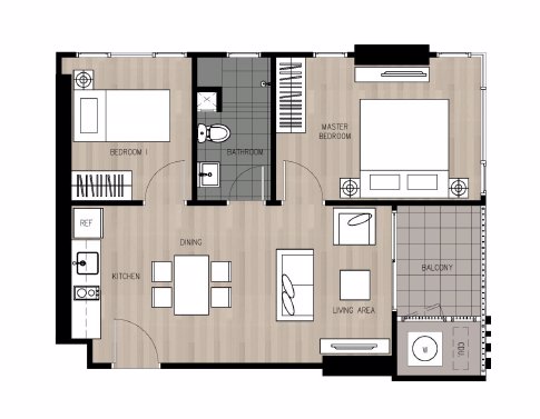 ขายคอนโด-the-base-central-pattaya-21-floor-ชั้น-21-corner-room-ห้องหัวมุม-