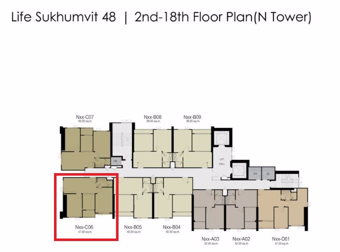 life-sukhumvit-48-full-furniture-ห้องมุม