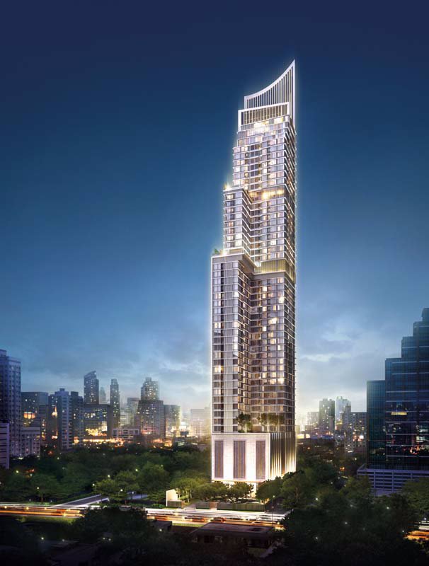 ห้องเช่า-the-esse-asoke-เฟอร์นิเจอร์ครบชั้น42มีอ่างอาบน้ำ-420a01-