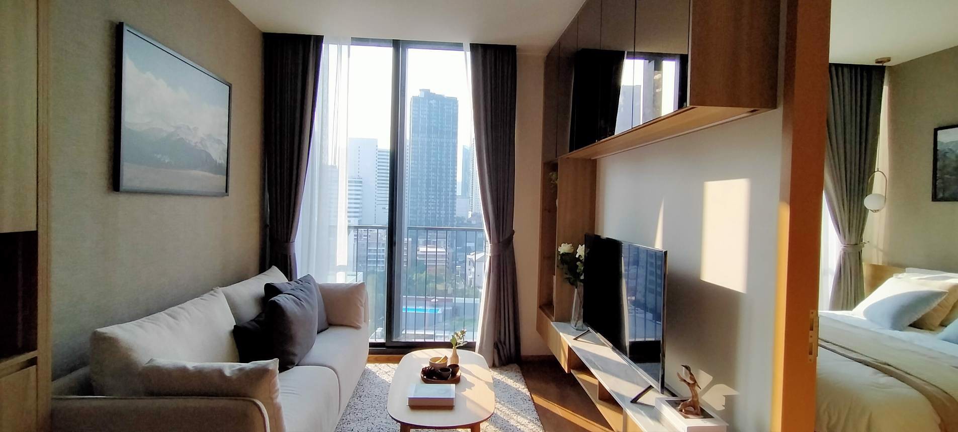 เช่า-noble-be-33-เฟอร์นิเจอร์ครบชั้น25มีอ่างอาบน้ำ-พร้อมเข้าอยู่-