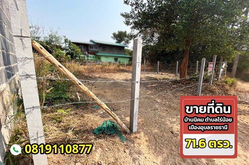 ขายที่ดินสวย-ทำเลดี-716-ตรว-บ้านนิคม-ตำบลไร่น้อย-เมืองอุบลราชธานี-ใกล้แหล่งชุมชน-ใกล้รพ-ใกล้สนาม