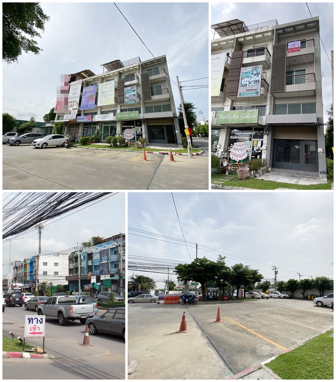 อาคารพาณิชย์ให้เช่า-ติดถนนเลียบคลองสอง-ใกล้กับซาฟารีเวิร์ล-และสำนักงานเขตคลองสามวา