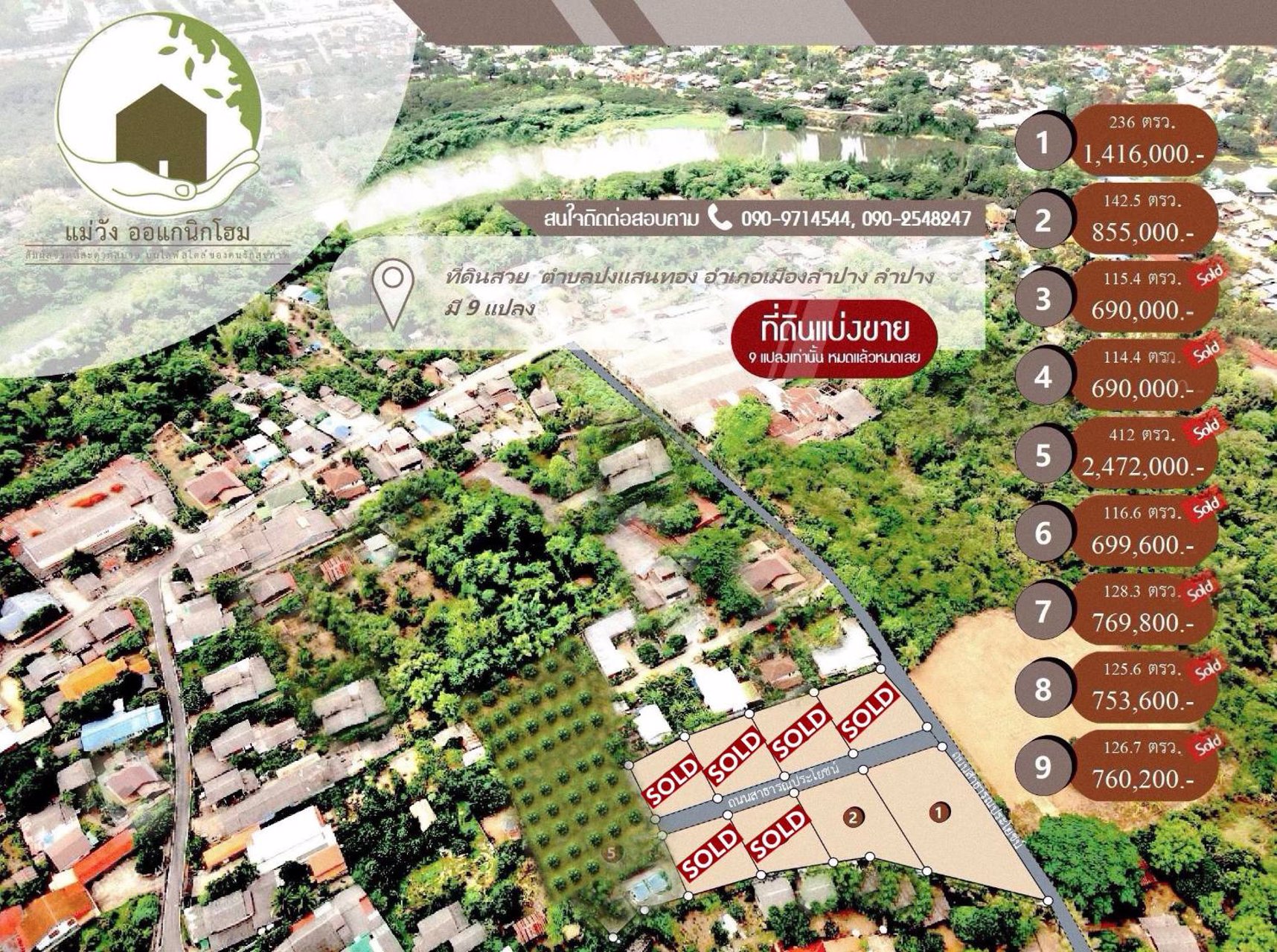 แคปชั่นคนโสด-ถ้าไม่อยากโสดมาซื้อที่-พร้อมโฉนด-ที่-แม่วังออแกนิกโฮม