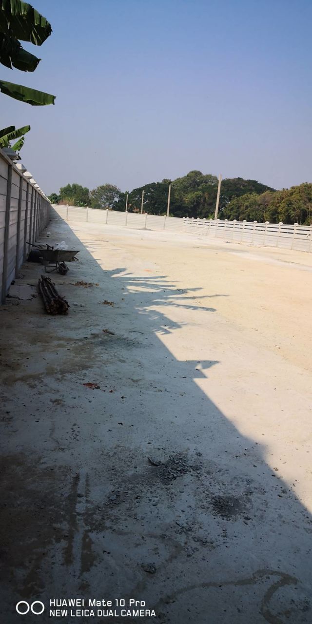 ให้เช่าที่ดิน-1-ไร่-28-ตรวถมแล้วเทปูทำรั้วเรียบร้อย-อยู่ถนนสามวา-ที่สวยมากหน้าติดถนนซอย