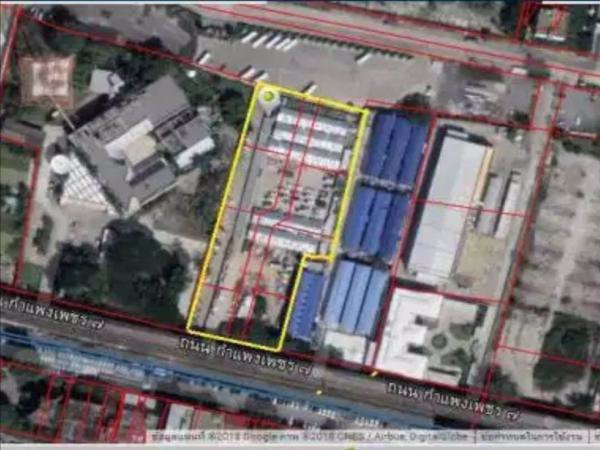 ขายที่ดินพระราม-9-เนื้อที่-5-0-7-ไร่-พื้นที่สีน้ำตาลสร้างอาคารสูงได้