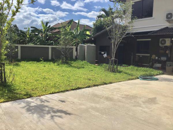 ขายบ้านสวย-พร้อมบ่อปลาและศาลาพักผ่อน-เนื้อที่-171-ตารางวา-ติดถนน-3-ด้าน