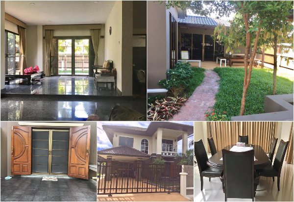 ขายบ้านสวย-พร้อมบ่อปลาและศาลาพักผ่อน-เนื้อที่-171-ตารางวา-ติดถนน-3-ด้าน