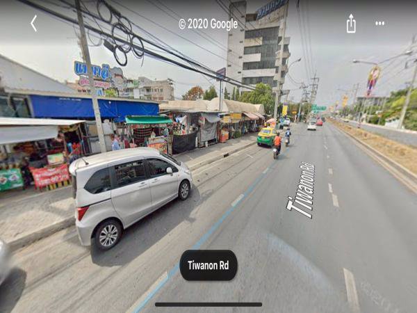 ขายที่ดิน-ติดถนนติวานนท์-7ไร่เศษ-หน้ากว้าง-65-เมตร-ถมเเล้ว-พื้นที่สีส้มย5