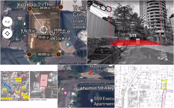 ขายที่ดิน-สุขุมวิท59-เนื้อที่-429-ตารางวา-ทำเลดี-ใกล้-bts-ทองหล่อ