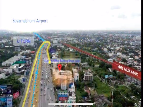 ขายด่วน-อาคารสำนักงานใหม่เอี่ยม-ติดถนนใหญ่-ใกล้มอเตอร์เวย์