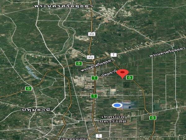 ขายด่วน-ที่ดินแปลงสวย-ราคาถูก-หน้ากว้างติดมุมถนน-2ด้าน-จำนวน-4ไร่-สามารถแบ่งซื้อได้-ทำเลดี-คลองหลวง