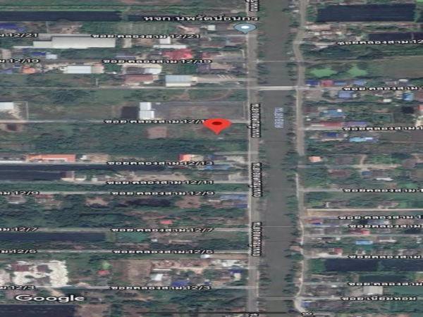 ขายด่วน-ที่ดินแปลงสวย-ราคาถูก-หน้ากว้างติดมุมถนน-2ด้าน-จำนวน-4ไร่-สามารถแบ่งซื้อได้-ทำเลดี-คลองหลวง