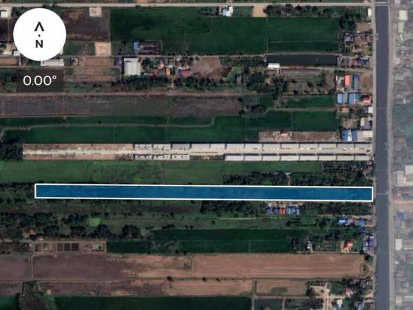 ขายด่วน-ที่ดินแปลงสวย-ทำเลทอง-16ไร่-1งาน-87ตรว-ติดถนน-เลียบคลองสอง-อยู่ใกล้ความเจริญ