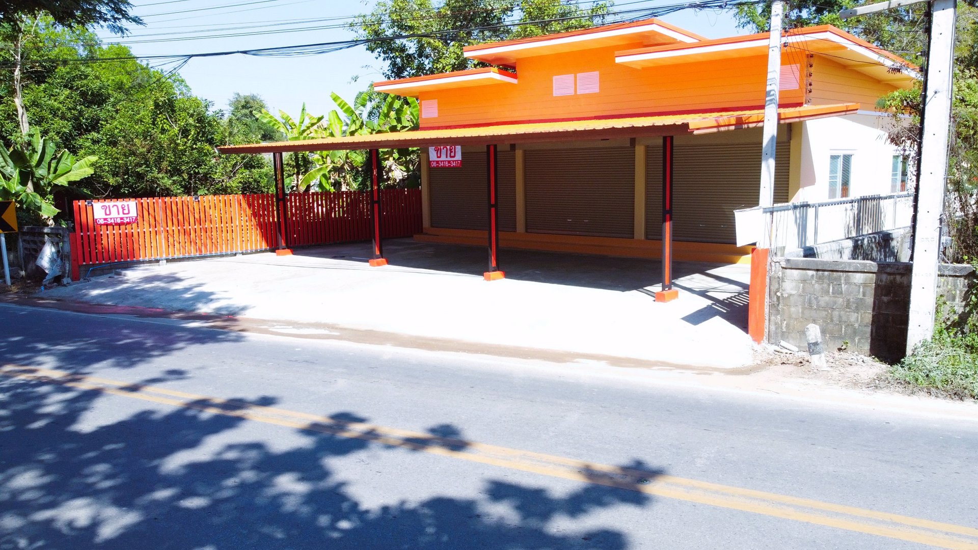 ขายด่วน-อาคารพานิชย์ชั้นเดียวสร้างใหม่-ติดถนนหลัก-อเมือง-จเชียงราย