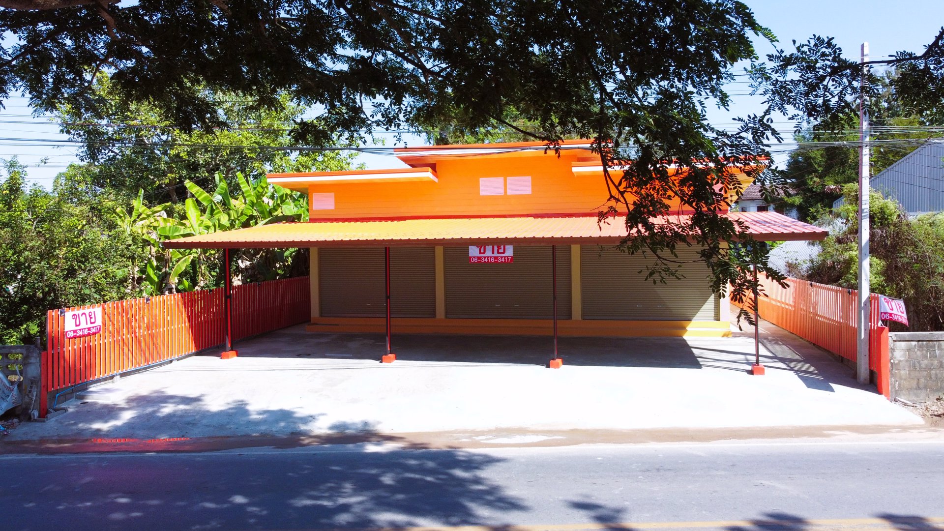 ขายด่วน-อาคารพานิชย์ชั้นเดียวสร้างใหม่-ติดถนนหลัก-อเมือง-จเชียงราย