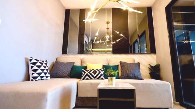 เอลลิโอ-เดล-เนสท์-อุดมสุข-elio-del-nest-udomsuk-อาคาร-c-ชั้น-12a-วิวสวนและสระว่ายน้ำ