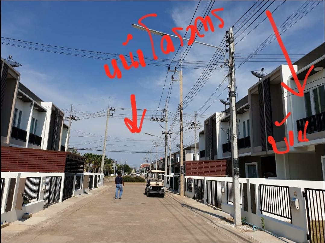 ขายทาวน์เฮ้าส์-2-ชั้น-หมู่บ้าน-บ้านดี-บางโทรัด