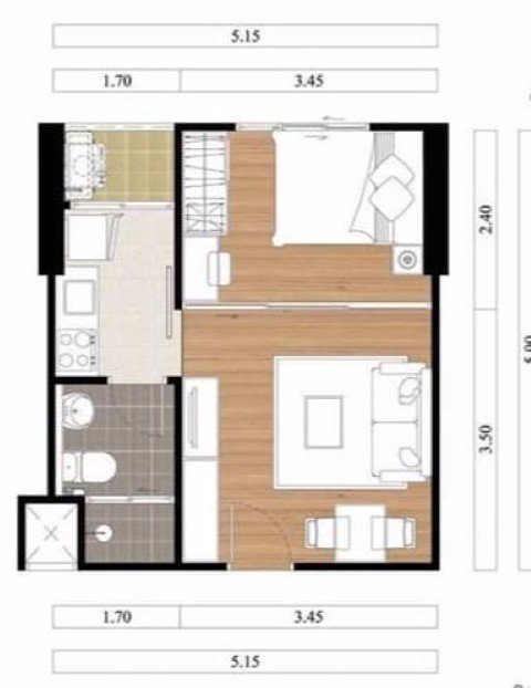 ขาย-คอนโด-เดอะ-วันพลัส-หัวหมาก-ห้องสวย-วิวดี-ไม่ร้อน-ตึก-b-ชั้น-3-จากทั้งหมด-8-ชั้น