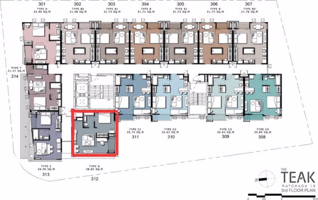 cm03430-ขายดาวน์-คอนโด-เดอะ-ทีค-รัชดา-19-the-teak-ratchada-19-คอนโดมิเนียม-ซอยรัชดาภิเษก-19