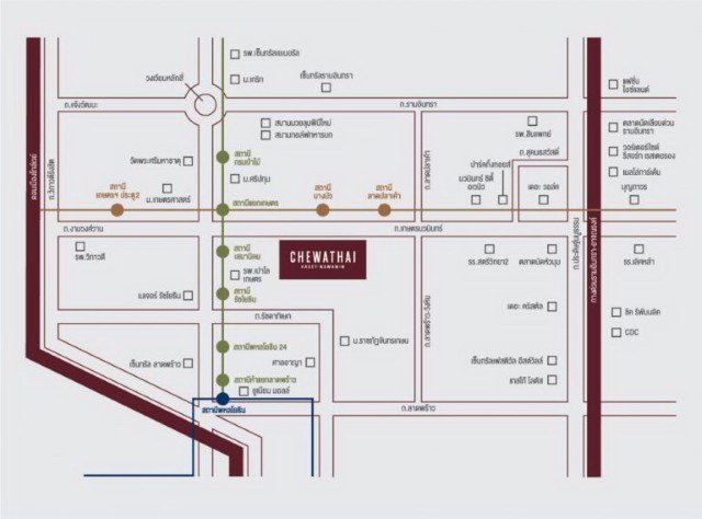 ขายดาวน์-คอนโด-ชีวาทัย-เกษตร-นวมินทร์-chewathai-kaset-nawamin-คอนโดมิเนียม-ถนนประเสริฐมนูกิจ