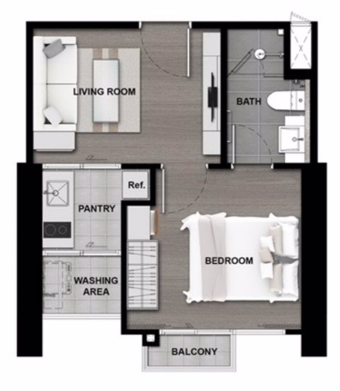 ขายดาวน์-ขาดทุน-คอนโด-เดอะ-โพลิแทน-อควา-the-politan-aqua-คอนโดมิเนียม-ซอยนนทบุรี-15-ถนนสนามบินน้ำ