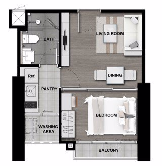 ขายดาวน์-เดอะ-โพลิแทน-อควา-the-politan-aqua-คอนโดมิเนียม-ซอยนนทบุรี-15-ถนนสนามบินน้ำ
