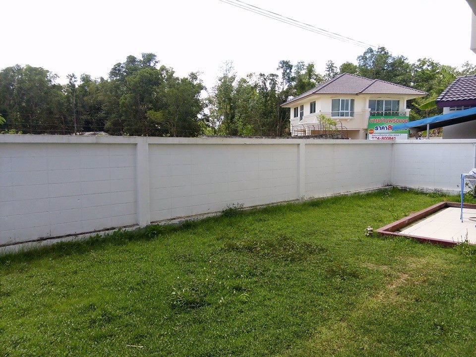 ขายบ้านเดียวหมู่บ้านปาล์มสปริง-สายสนามบิน-หาดใหญ่-พร้อมอยู่