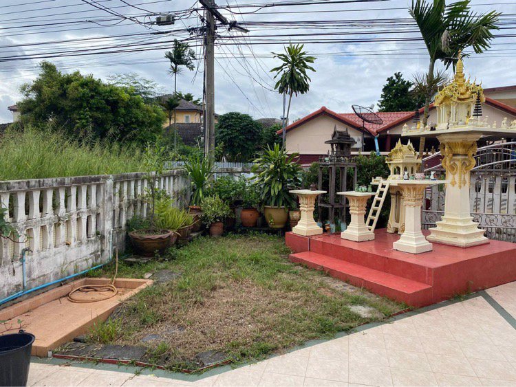 ขายด่วน-มสีวลี-บ้านเดี่ยว-60ตารางวา-ติดตลาดสี่มุมเมือง-0818684966