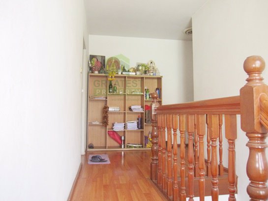 หมู่บ้าน-ทองสถิตย์-8-หทัยราษฎร์-วัชรพล-ขายด่วน-บ้านเดี่ยว-2-ชั้น-57-ตรว-โซนหน้าหมู่บ้าน-ราคาถูก