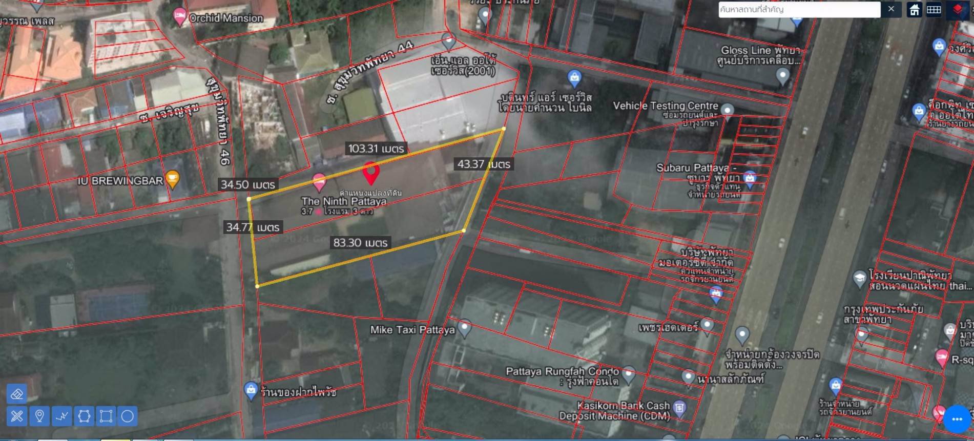 ขายขาดทุนโรงแรมที่พัทยา-โรงแรมถนนสุขุมวิทพัทยา-46ห่างหาดพัทยา2กม