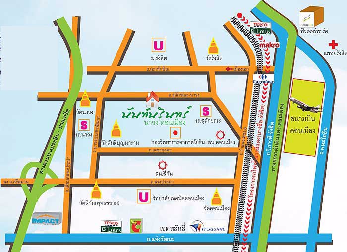ให้เช่าบ้าน-2ชั้น-มนันท์นรินทร์-ปทุมธานี-ใกล้มรังสิต-43ตรว-3นอน-เช่า18000-บ-ด-โทร093-9594717