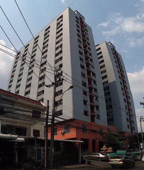 ขายคอนโดลาดพร้าวการ์เดนท์-แต่งสวย-พร้อมเฟอร์นิเจอร์แอร์2-ระเบียง-ชั้น-12