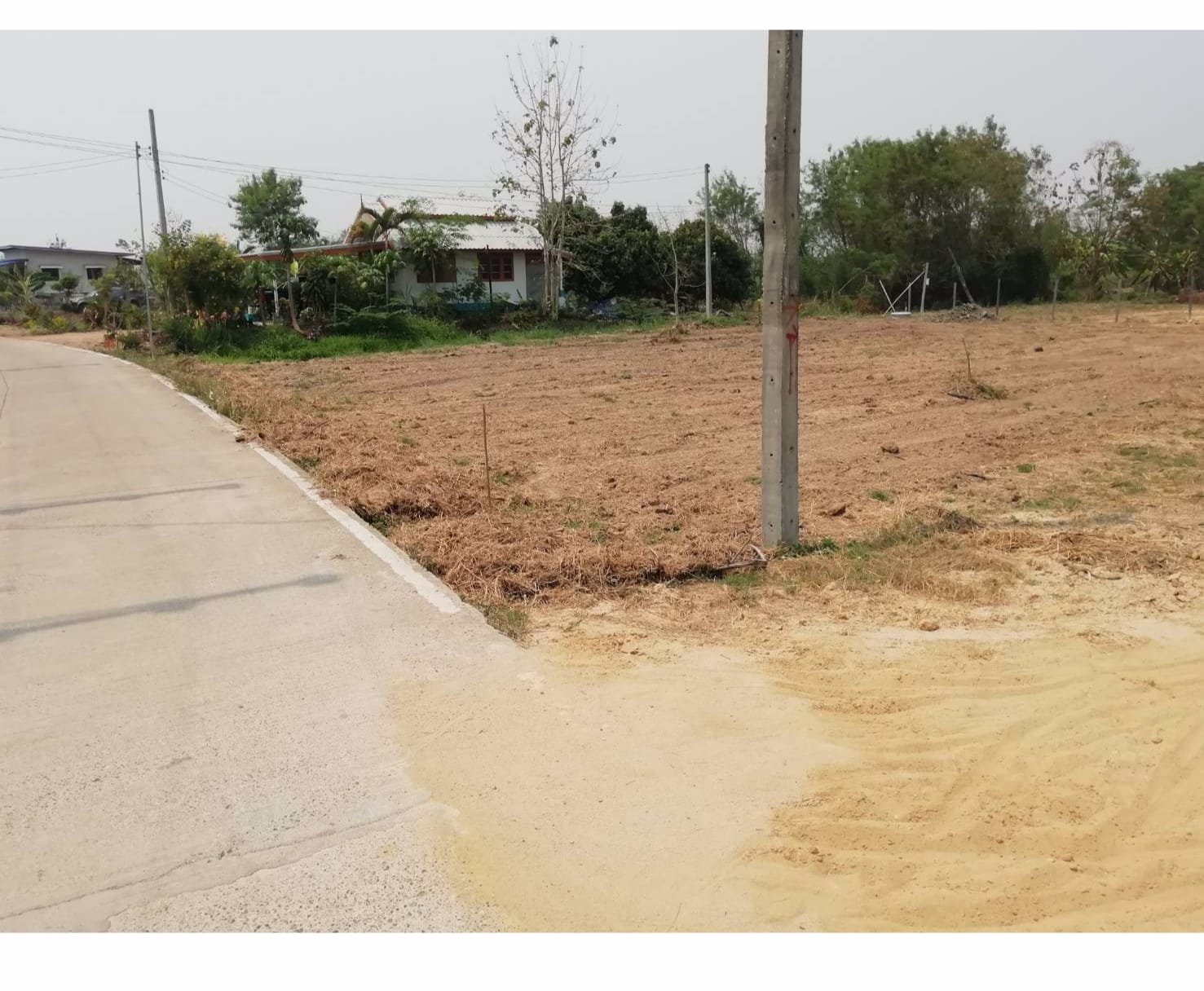 ขายที่ดินสวย-ทำเลดีมากๆ-ติดถนนหลักของชุมชน-ลาดยางดำ-และติดถนนสองด้าน