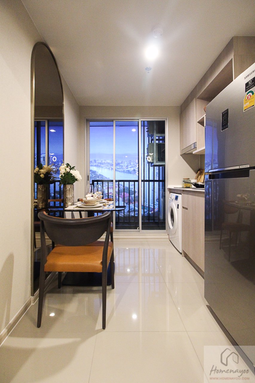 ขายดาวน์-ideo-จรัญ-70-ริเวอร์วิว-ห่างจาก-mrt-บางพลัด-300-ม-วิวแม่น้ำเจ้าพระยา-studio-hybrid-2-ชั้น