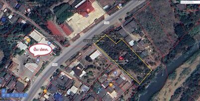 ขายที่ดินด้านหน้าติดถนนหลักสายลำปาง-แจ้ห่ม