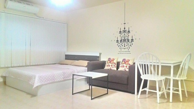 ห้องพักรายเดือน-คอนโดเมืองทอง-พร้อมเฟอร์และเครื่องใช้ไฟฟ้า-ตึก-t7