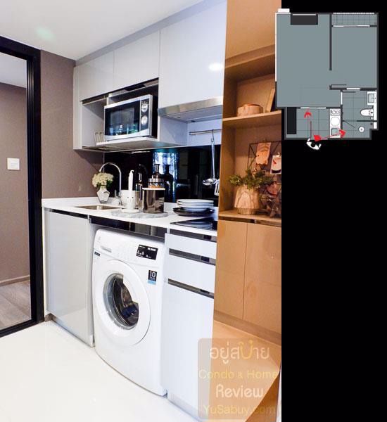 ขายดาวน์คอนโด-origin-knightsbridge-space-รัชโยธิน-2-bed