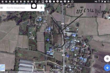 ขายที่ดิน-เนื้อที่6ไร่-ติดถนนใหญ่-น้ำไฟพร้อม