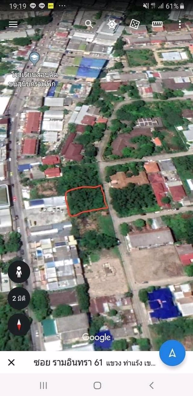 ขายที่ดินรามอินทรา-ใกล้รถไฟฟ้า-ที่ดินถมแล้ว-เคลียร์ที่ให้เรียบร้อย-เนื้อที่-206-ตรว-หน้ากว้าง30เมต