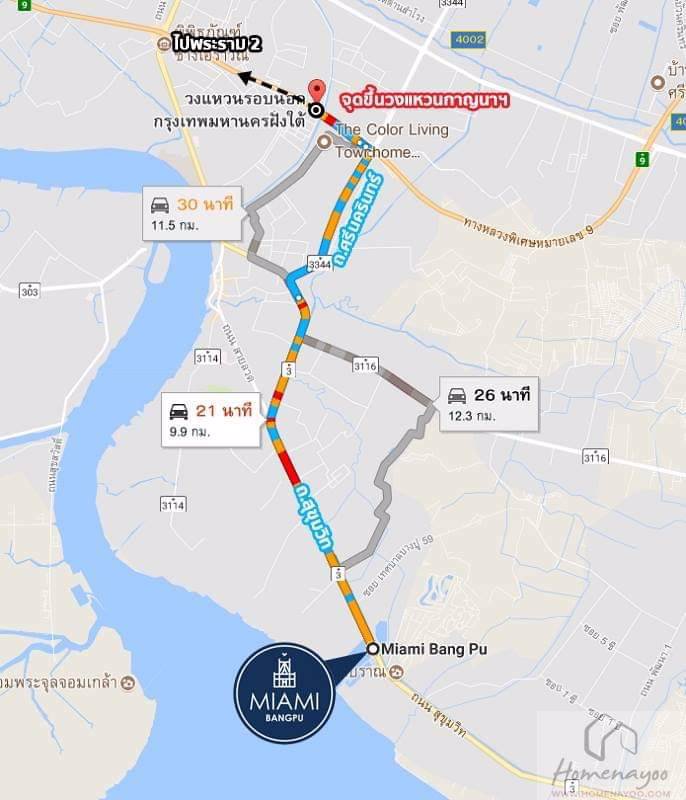 ให้เช่าไมอามี่-บางปู-the-miami-bangpu-ห้องพร้อมเฟอร์-ห้องสตูดิ-ตึก15-ฝั่ง-garden-villa-3