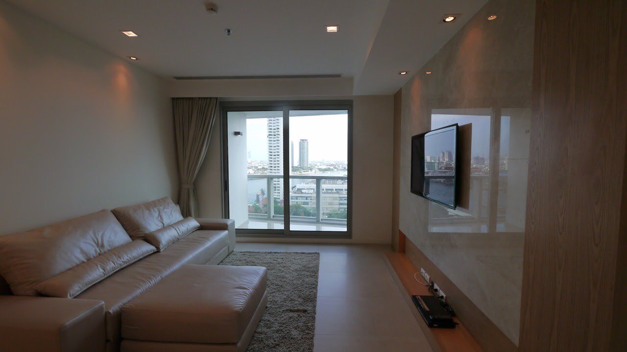 ให้เช่าคอนโด-the-river-ชั้น-17-ตึก-a-ตกเเต่งครบพร้อมอยู่