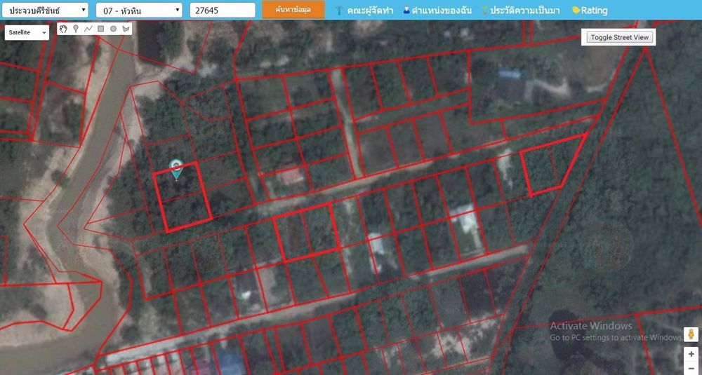 ที่ดินให้เช่า-90-200-ตารางวา-ใกล้ถนนสายหัวหิน-ห้วยมงคล-ทล3218-ตหินเหล็กไฟ-หัวหิน